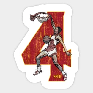 Spud Webb Atlanta Sketch Contest 4 Sticker